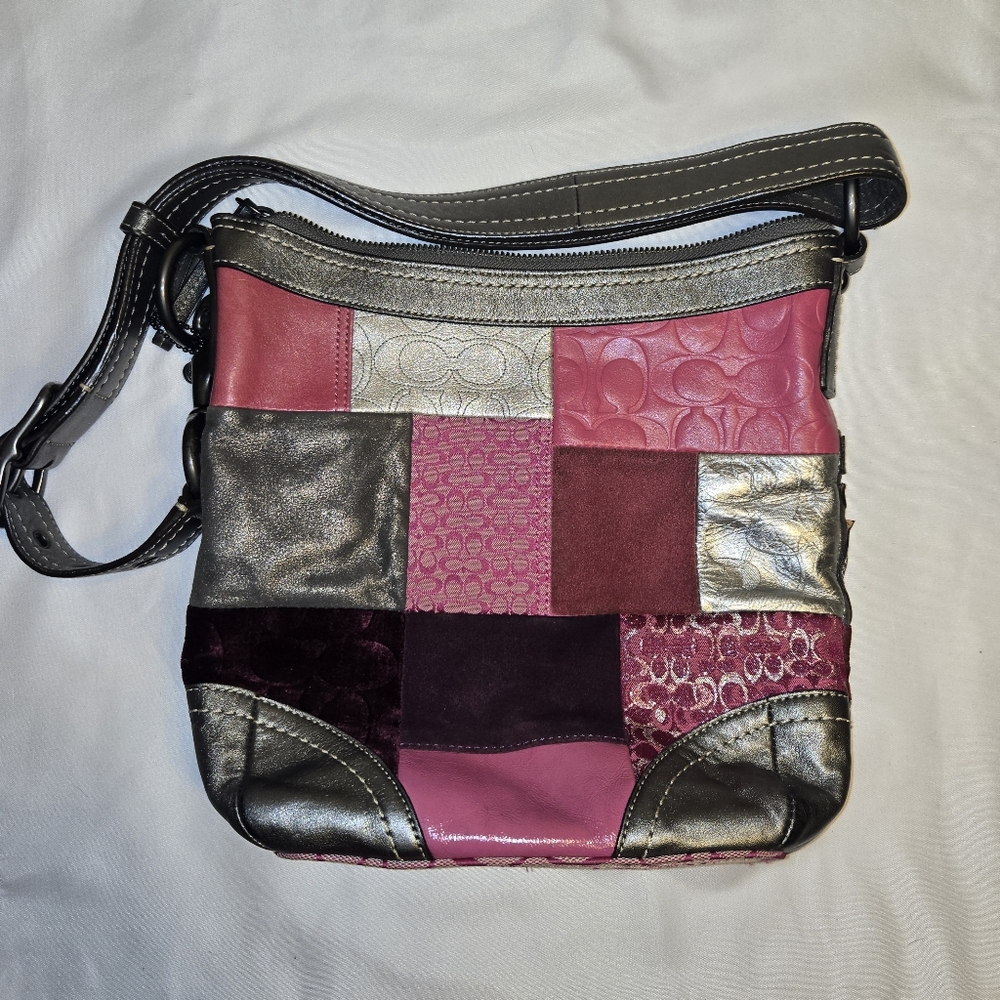 Coach Y2k Patchwork Shoulder Bag - image 3